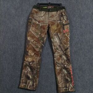 Under Armour Pants Womens 6 Coldgear Storm Scent Control Realtree‎ Camo 30x32